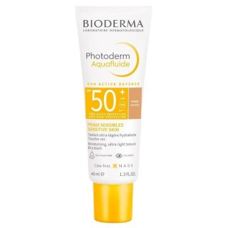 Photoderm Aquafluide SPF50+ Teinte Dorée 40ml - Bioderma - IllicoPharma