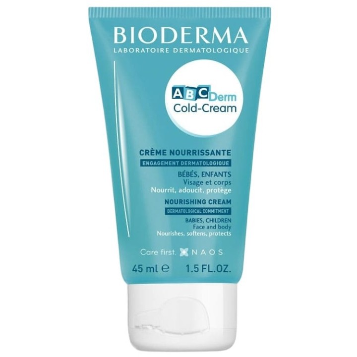ABCDerm Cold-Cream Crème Nourrissante 45ml - Bioderma - IllicoPharma