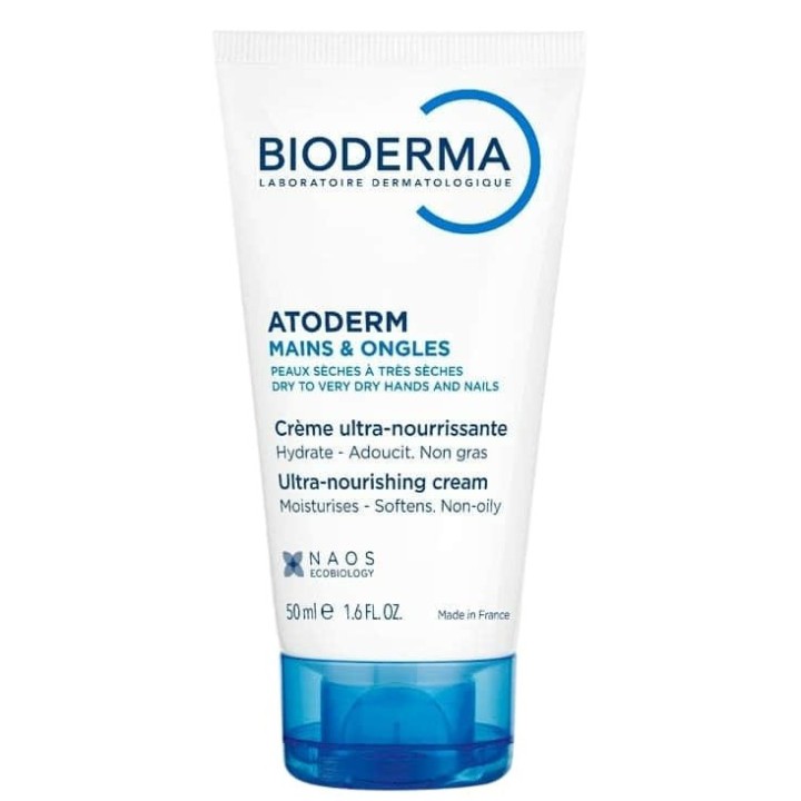 Atoderm Mains & Ongles Crème Ultra-Nourrissante 50ml - Bioderma - IllicoPharma