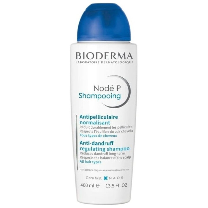 Nodé P Shampooing Antipelliculaire Normalisant 400ml - Bioderma - IllicoPharma
