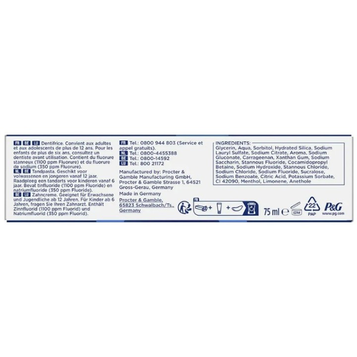 Oral-B Dentifrice Émail Renforcé 75ml - IllicoPharma