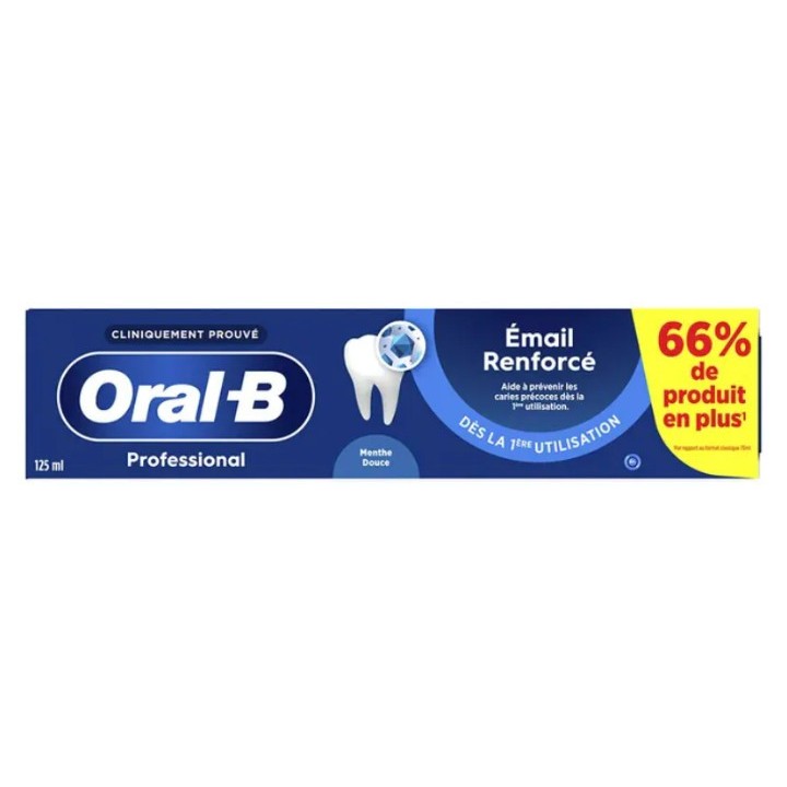 Oral-B Dentifrice Émail Renforcé 125ml - IllicoPharma