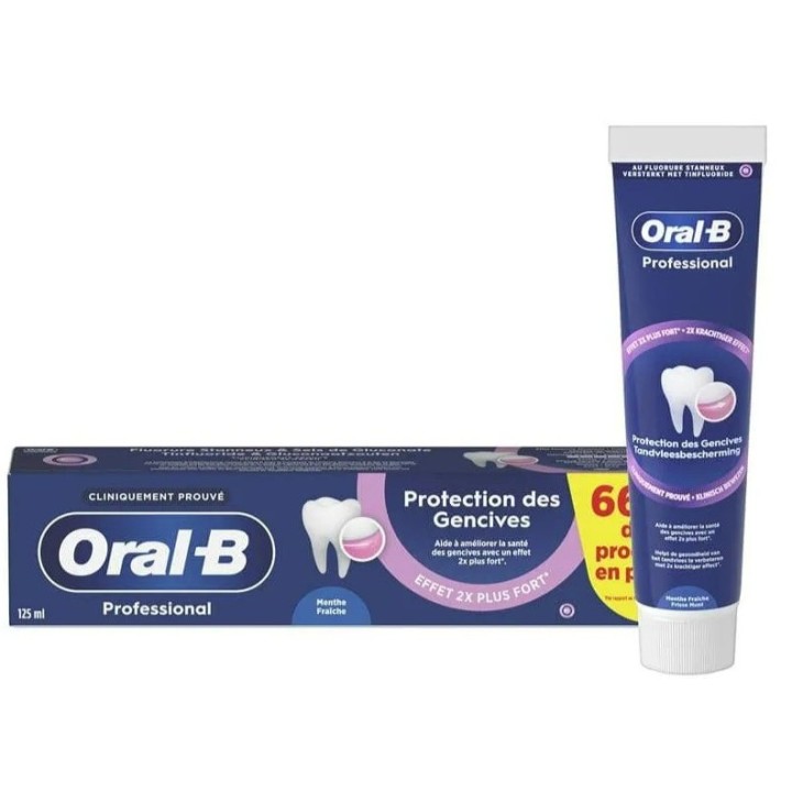 Oral-B Dentifrice Protection des Gencives 125ml - IllicoPharma