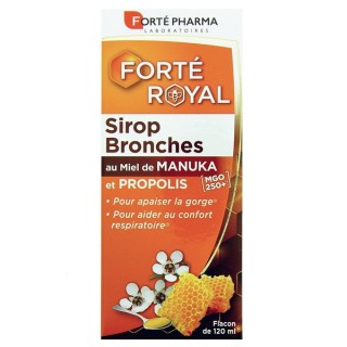 Forté Royal Sirop Bronches Miel Manuka Propolis 120ml - Forté Pharma - IllicoPharma