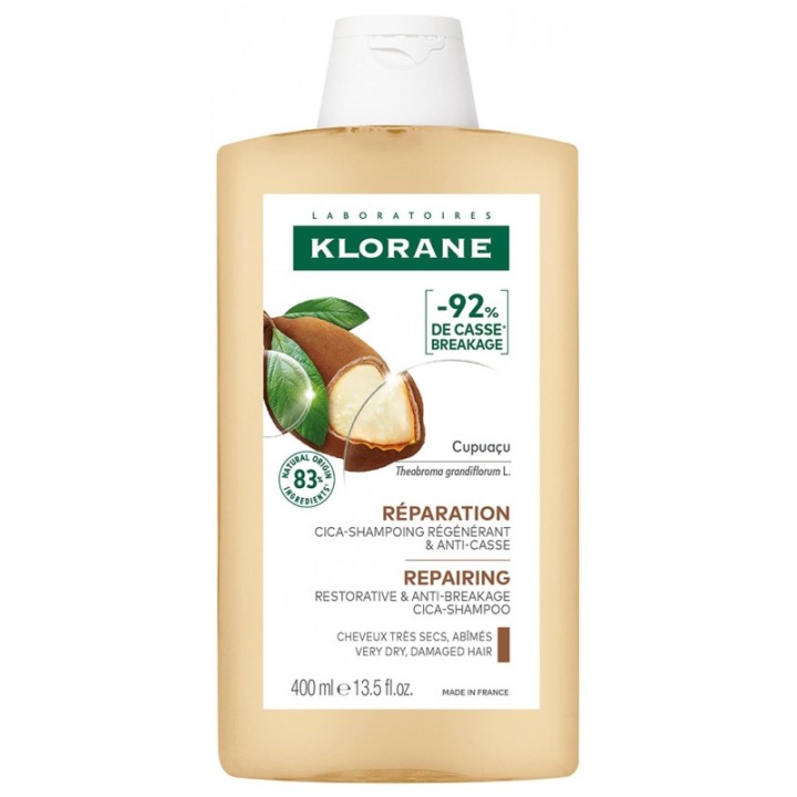 Shampoing Réparation Cupuaçu Bio 400ml - Klorane - IllicoPharma