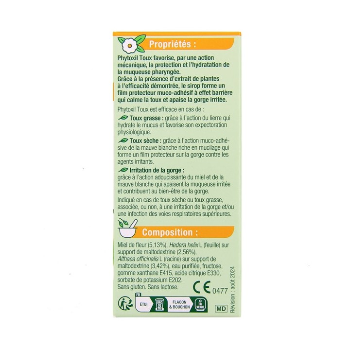 Phytoxil Toux Sèche et Grasse Sirop 100ml - IllicoPharma