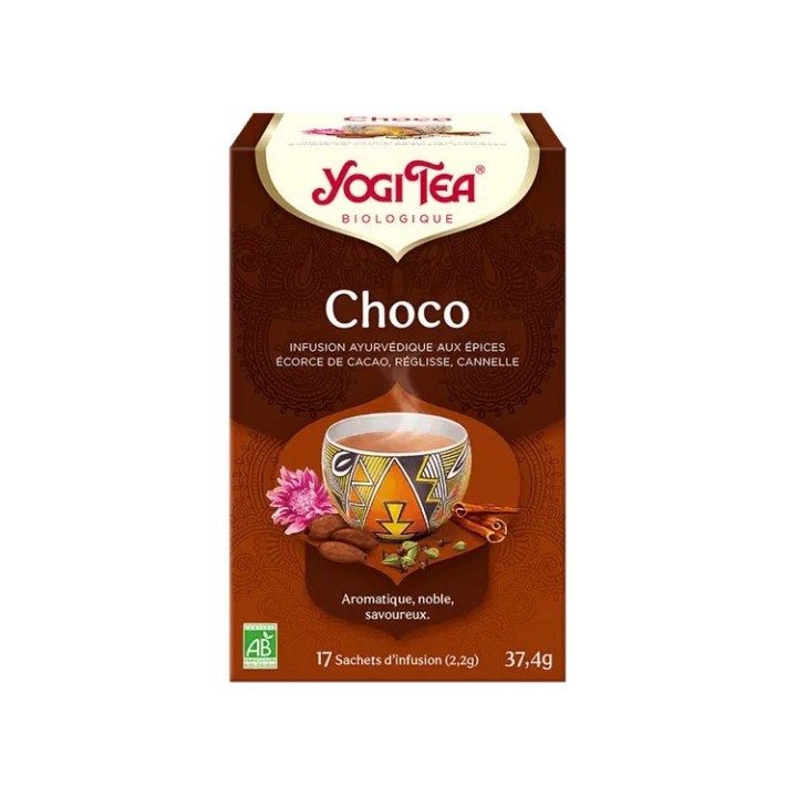 Infusion Choco Bio x17 sachets – Yogi Tea – IllicoPharma