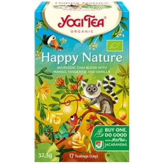 Infusion Happy Nature Bio x17 sachets – Yogi Tea – IllicoPharma
