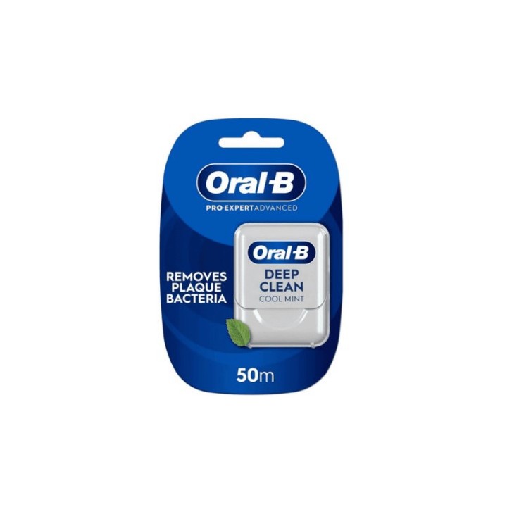 Oral-B Fil Dentaire Deep Clean Menthe Fraîche 50m - IllicoPharma