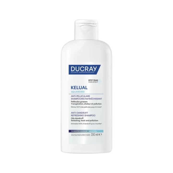 Kelual Squanorm Shampooing Rafraîchissant 200ml - Ducray - IllicoPharma