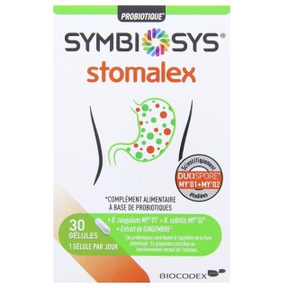 Symbiosys Stomalex - Confort Gastrique - 30 gélules - IllicoPharma
