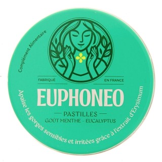 Euphoneo Menthe Eucalyptus x50 Pastilles - IllicoPharma