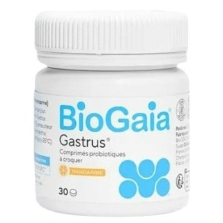BioGaia Gastrus x30cpr à croquer Mandarine - PediAct - IllicoPharma