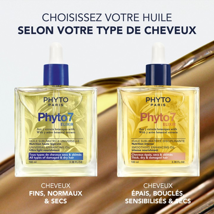 Phyto 7 Elixir Huile Sublimatrice Disciplinante 100ml Phyto - IllicoPharma