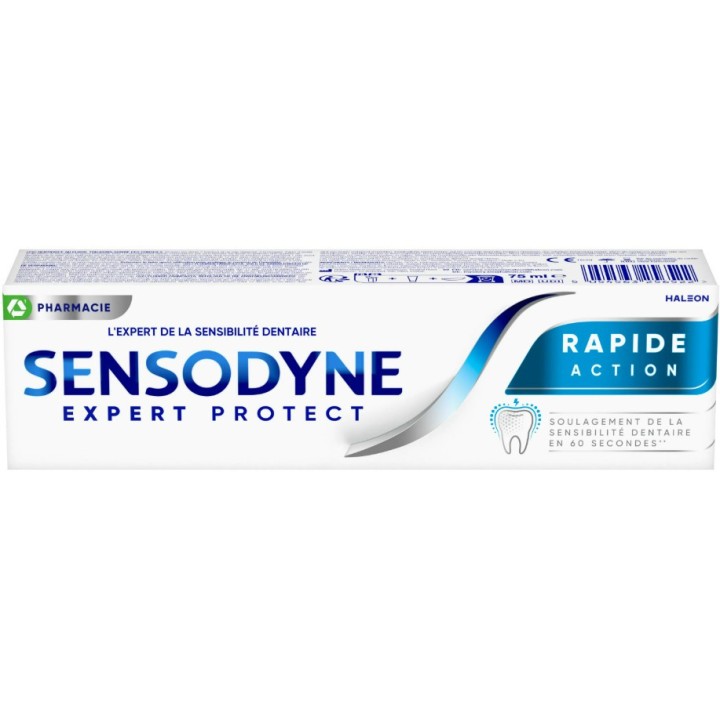 Dentifrice Rapide Action 75ml - Sensodyne - IllicoPharma