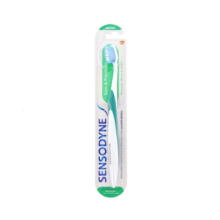 Brosse à Dents Soin & Précision Medium x1 - Sensodyne - IllicoPharma
