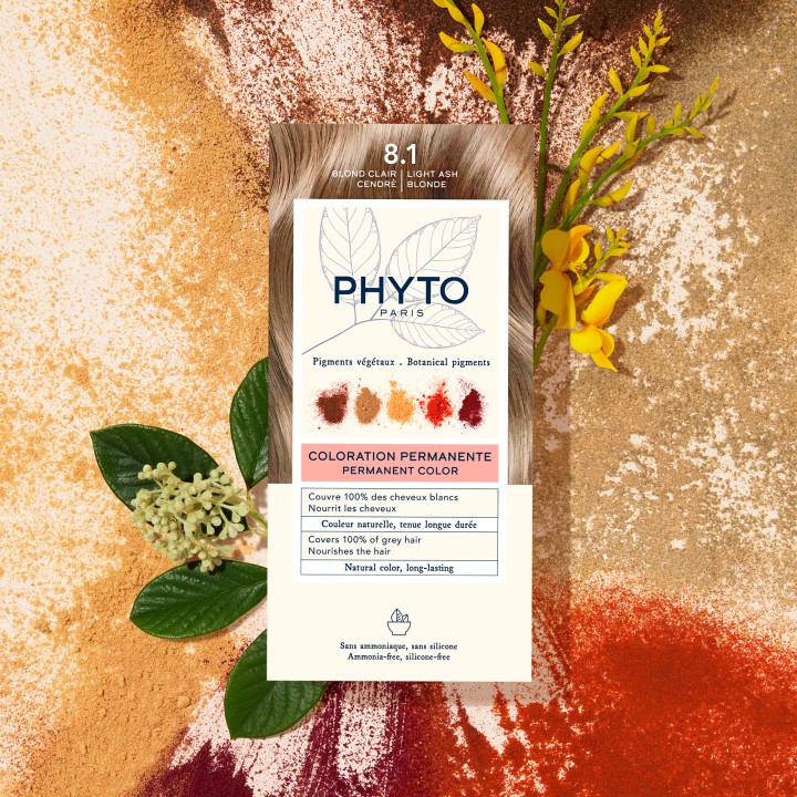 Phytocolor N°8.1 Blond Clair Cendré Coloration Permanente - Phyto - IllicoPharma