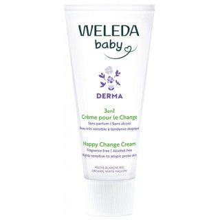 Baby Derma Crème pour le Change 3en1 50ml - Weleda - IllicoPharma