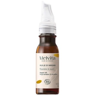Huile d'Argan Parfumée à la Rose Bio 50ml – Melvita – IllicoPharma