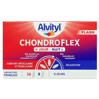 ChondroFlex Jour & Nuit 16+8cpr Alvityl - IllicoPharma