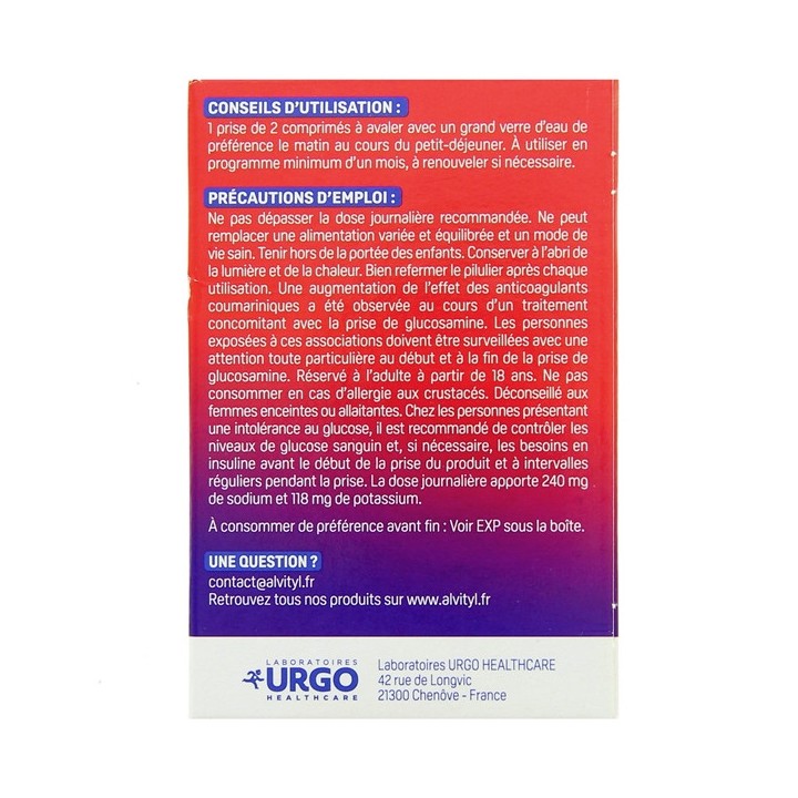 ChondroFlex x60cpr Alvityl - Pharmacie en ligne IllicoPharma