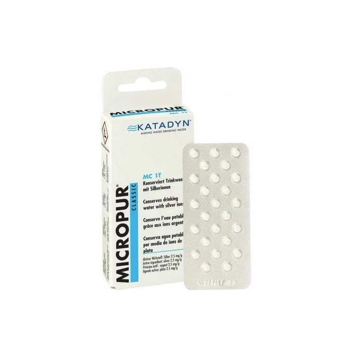 Micropur Classic MC 1T 50 comprimés - Voyage - Pharmacie IllicoPharma