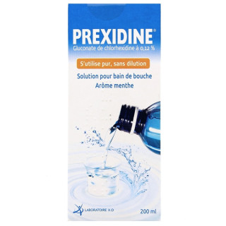 Prexidine 0,12% 200ml - Pharmacie en ligne IllicoPharma