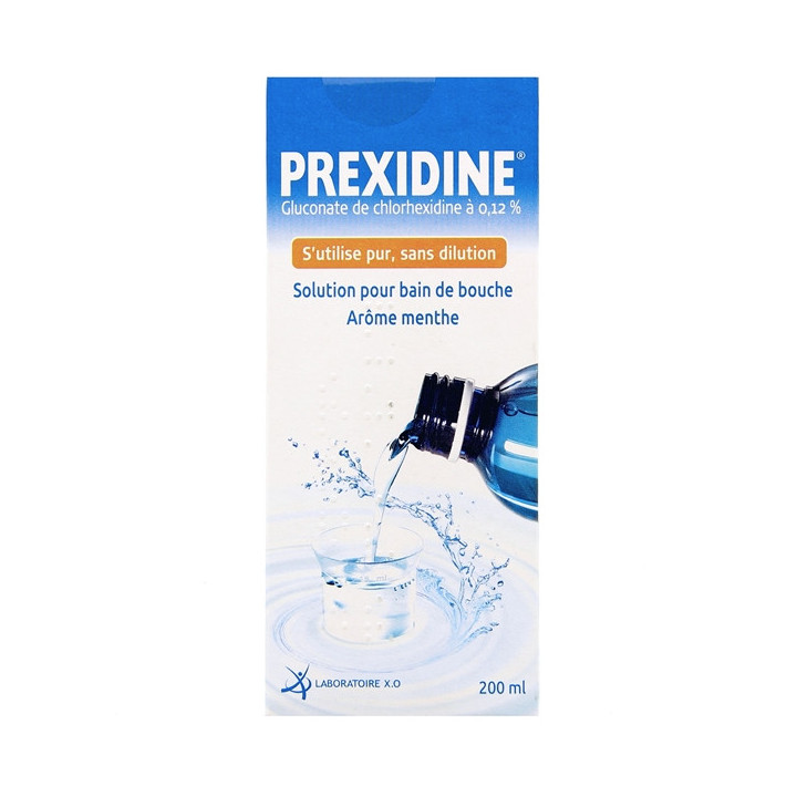 Prexidine 0,12% 200ml - Pharmacie en ligne IllicoPharma