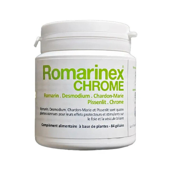 Romarinex chrome - 84 gélules - Dissolvurol - IllicoPharma