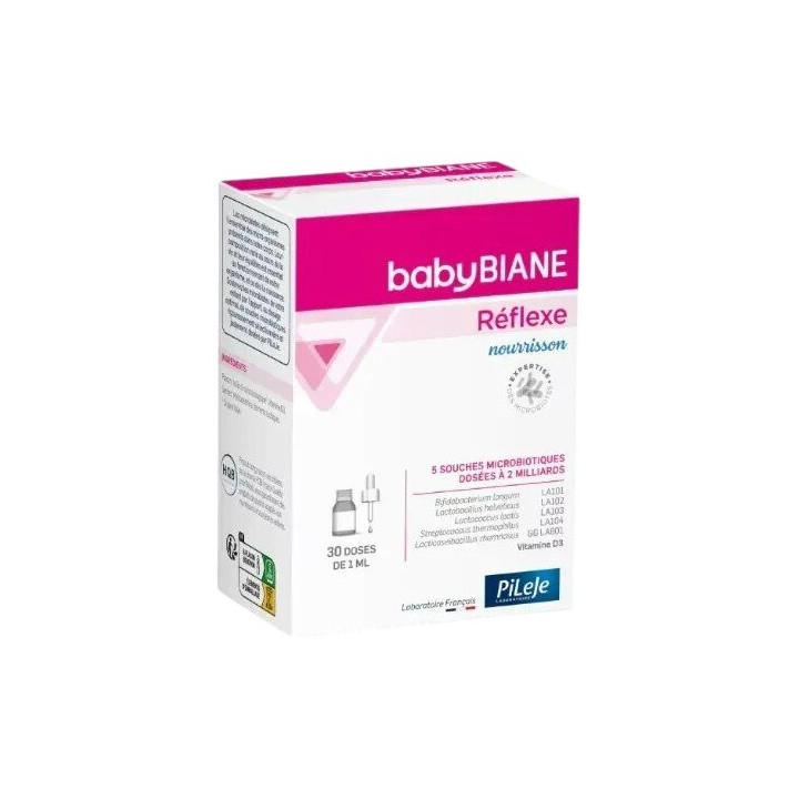 Babybiane Réflexe Nourrisson Gouttes - 30ml - Pileje - Micronutrition