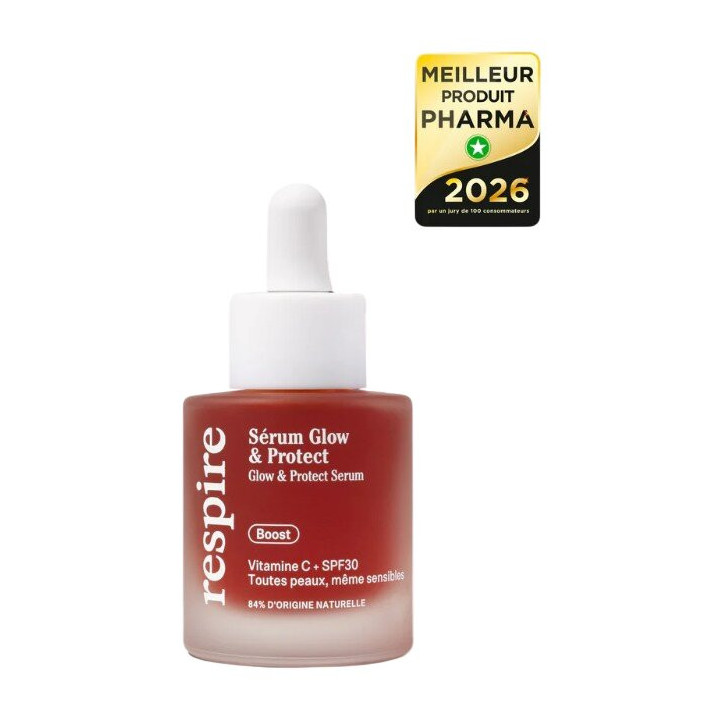 Sérum Glow & Protect 30ml - Respire - IllicoPharma