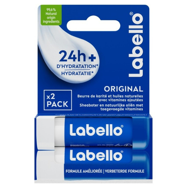 Labello Original x2 sticks lèvres 24h - IllicoPharma