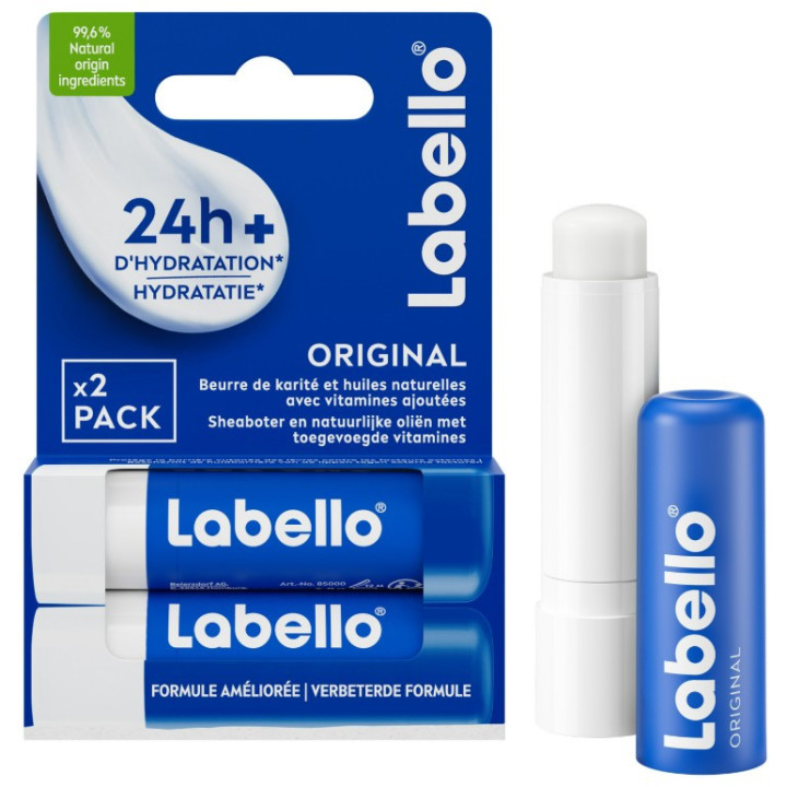 Labello Original x2 sticks lèvres 24h - IllicoPharma