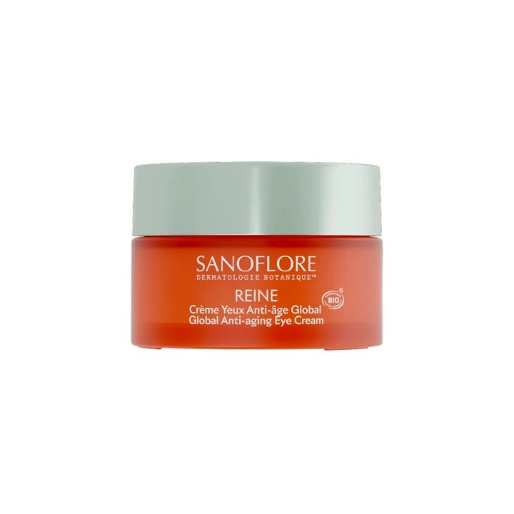 Reine Crème Yeux Anti-Âge Global Bio 15ml - Sanoflore - IllicoPharma