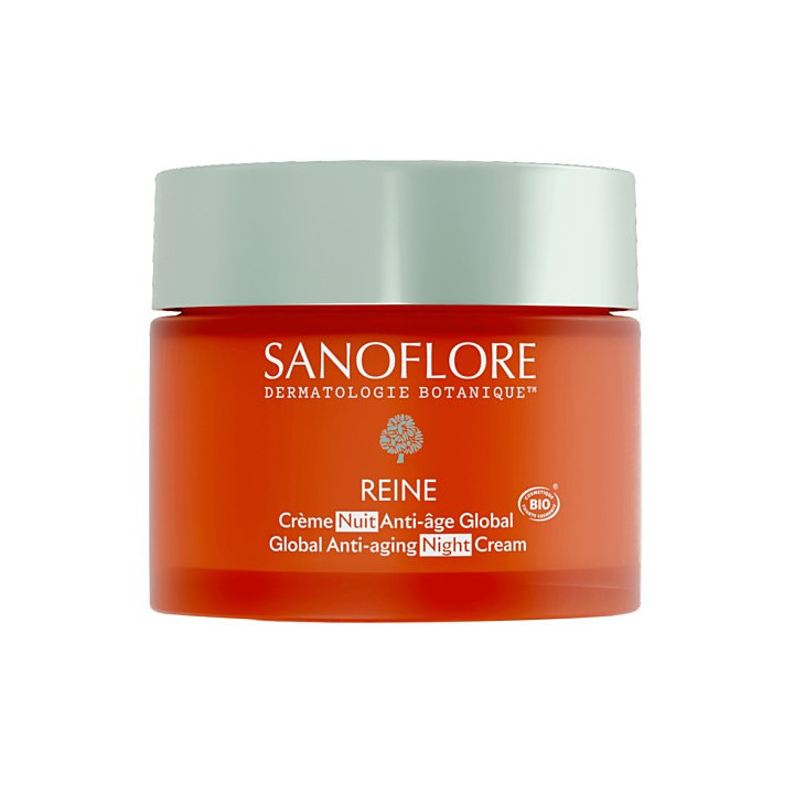 Reine Crème Nuit Anti-Âge Global Bio 50ml - Sanoflore - IllicoPharma
