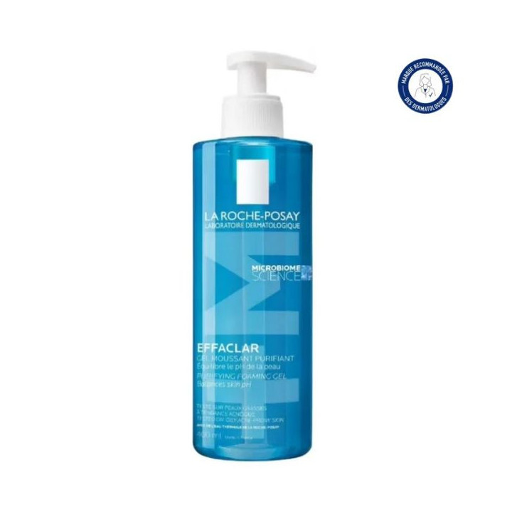 Effaclar Gel Moussant Purifiant 400ml - La Roche-Posay - IllicoPharma