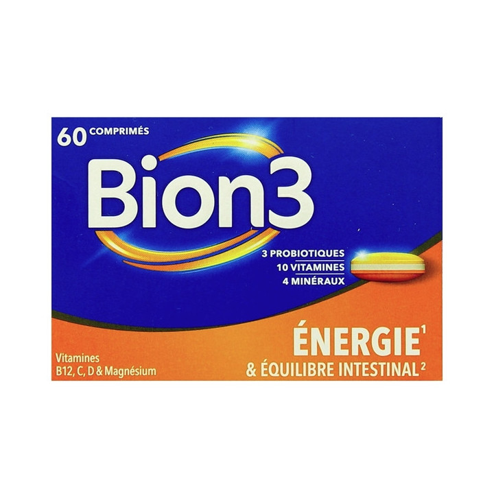 Bion 3 Énergie x60cpr - Forme, vitalité