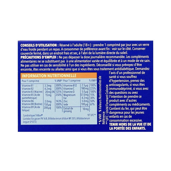 Bion 3 Énergie x60cpr - Forme, vitalité