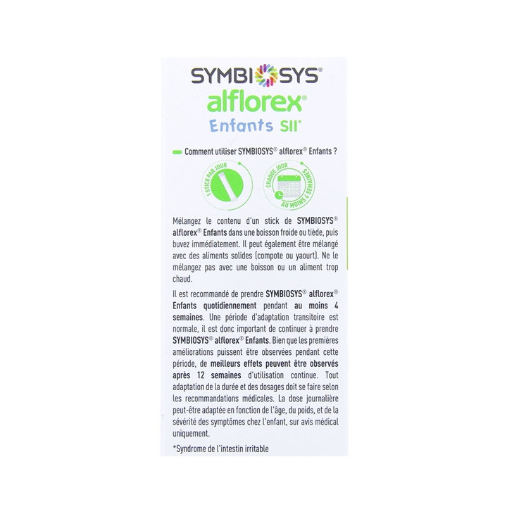 Symbiosys Alflorex Enfants x30 sticks - Biocodex - IllicoPharma