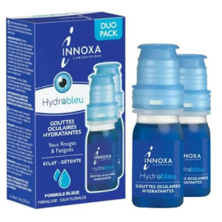 Innoxa Gouttes Oculaires Hydratantes Formule Bleue 2x10ml – IllicoPharma