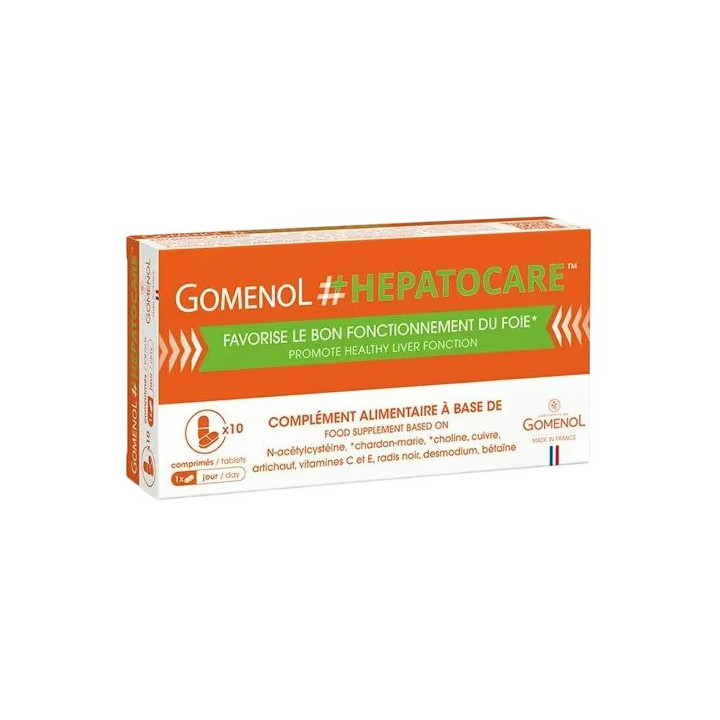 Gomenol Hepatocare x10cpr – IllicoPharma