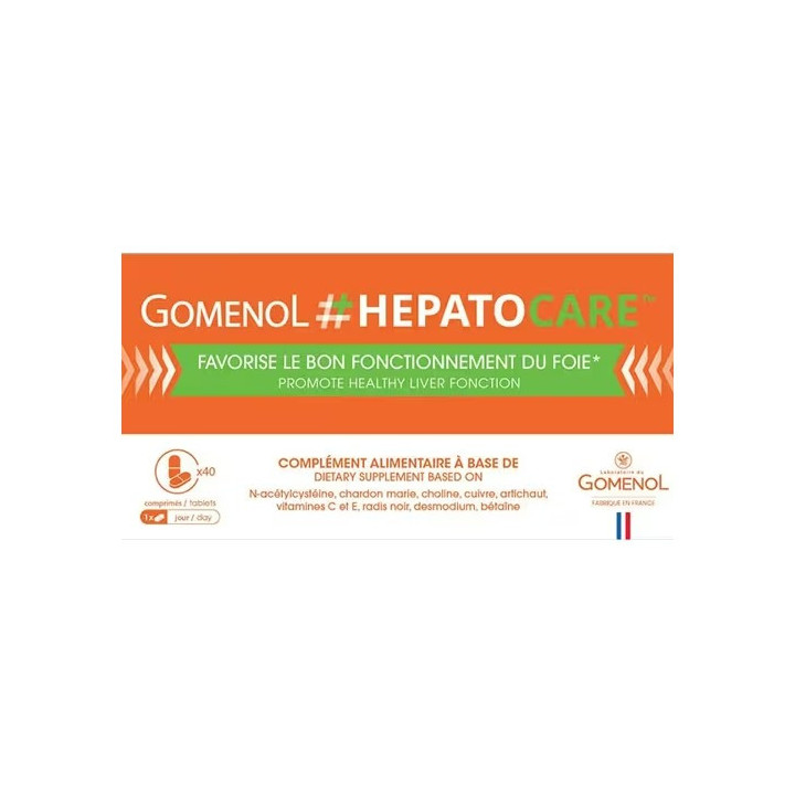 Gomenol Hepatocare x40cpr – IllicoPharma