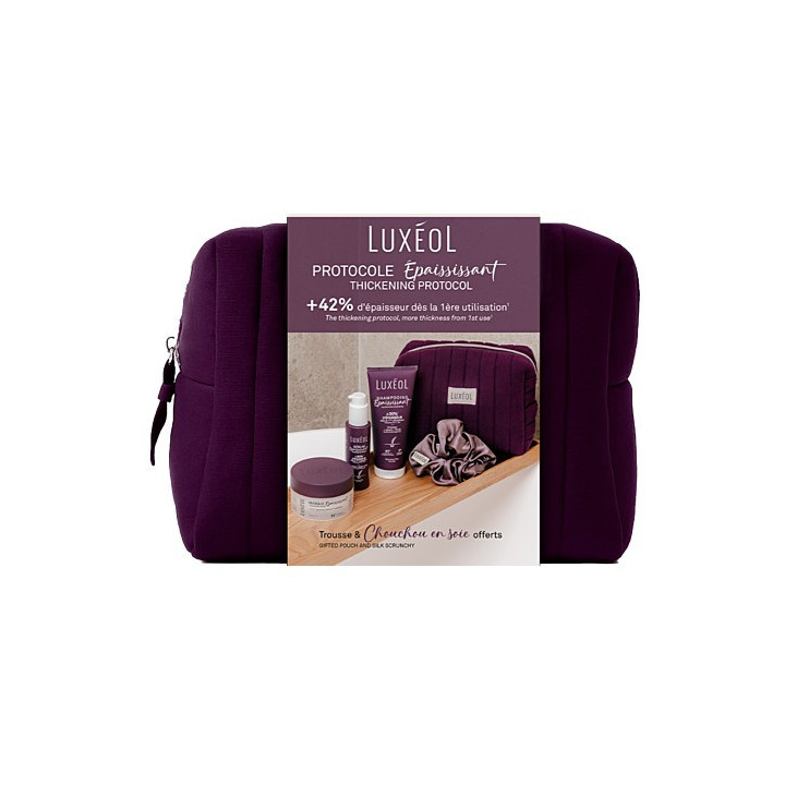 Luxéol Trousse Protocole Épaississant Cheveux Fins – IllicoPharma