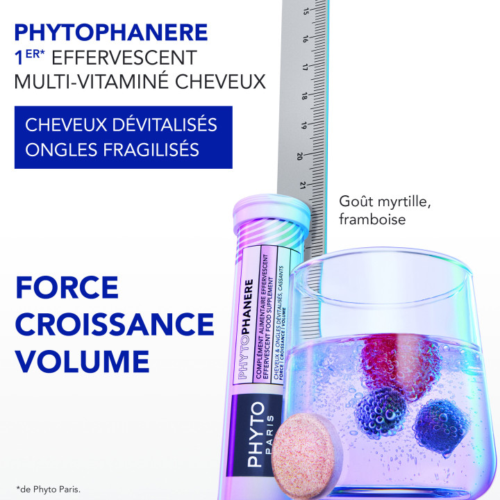 Phytophanère Cheveux & Ongles x30cpr effervescents – Phyto – IllicoPharma