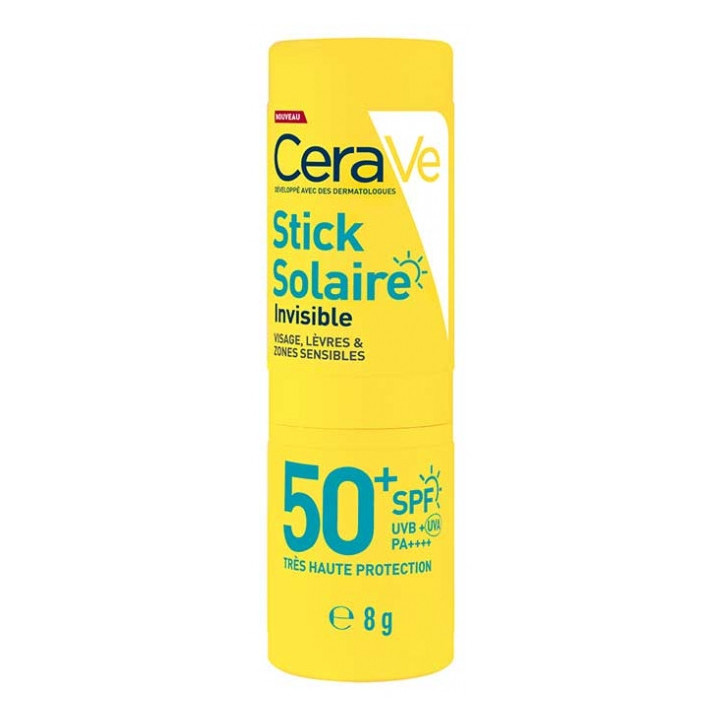 Stick Solaire Invisible SPF50+ 8g – CeraVe – IllicoPharma