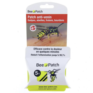 Bee Patch Anti-Venin x5 patchs – Pharmavoyage – IllicoPharma