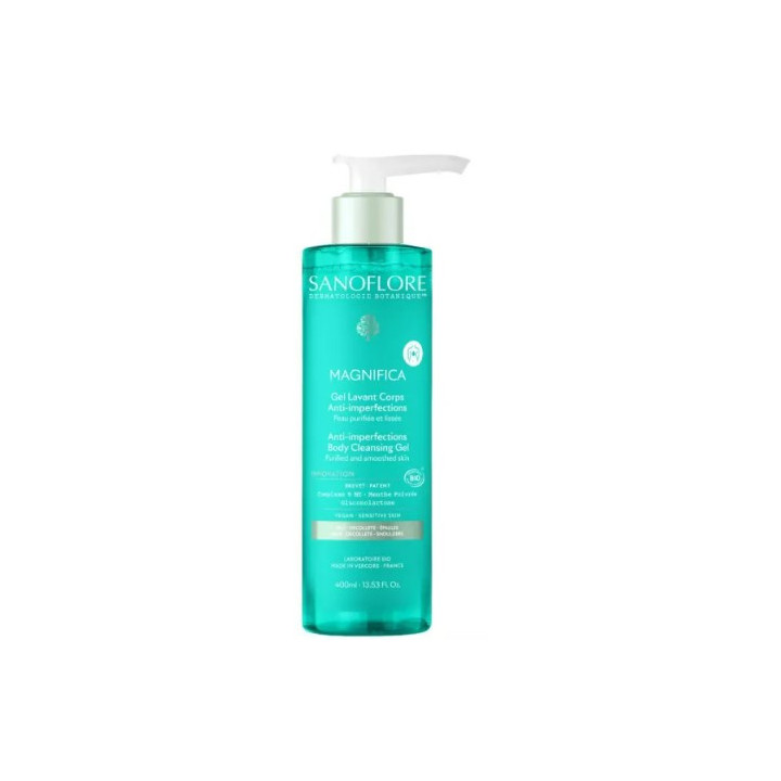Magnifica Gel Lavant Corps Anti-Imperfections 400ml - Sanoflore - IllicoPharma