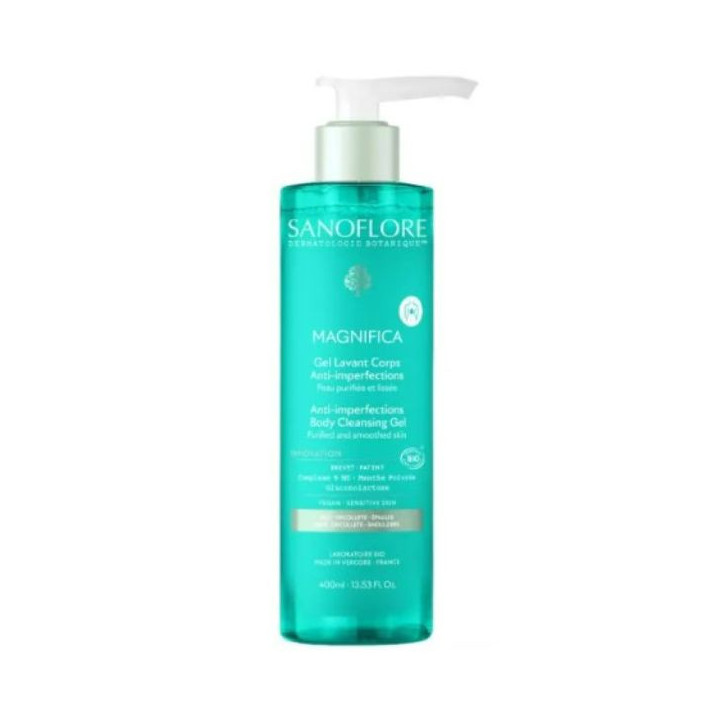 Magnifica Gel Lavant Corps Anti-Imperfections 400ml - Sanoflore - IllicoPharma