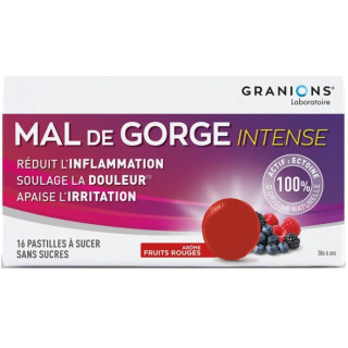 Mal de Gorge Intense x16 pastilles – Granions – IllicoPharma