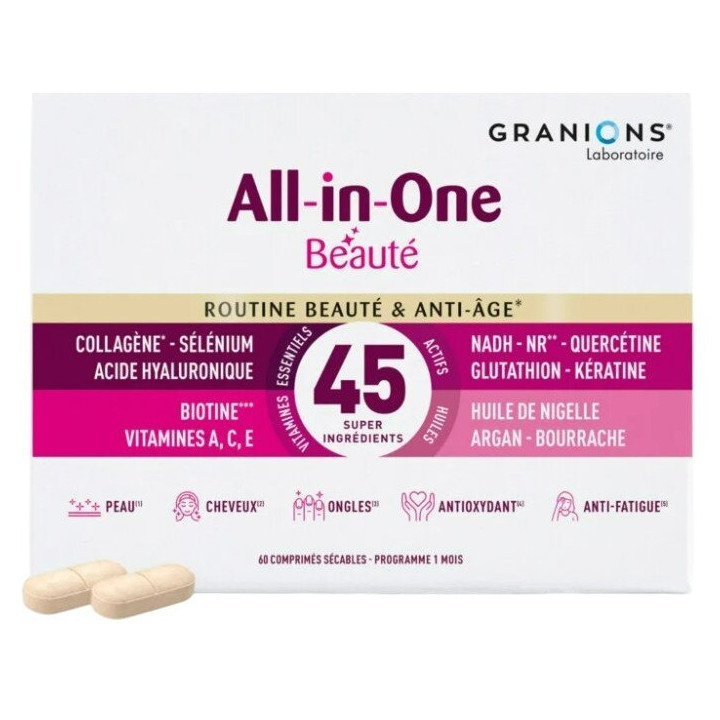 All-In-One Beauté x60cpr Granions – Granions – IllicoPharma